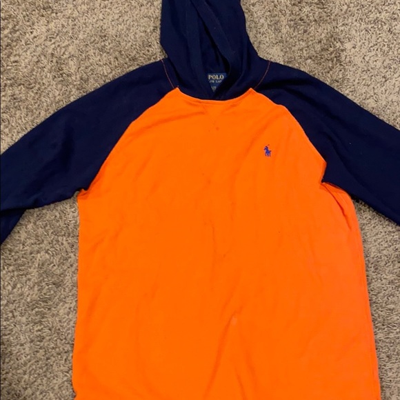 Ralph Lauren Polo long sleeve with hood - Picture 1 of 3